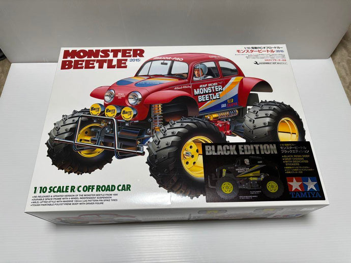 Used Tamiya 1/10 Monster Beetle 2015 Black Edition Kit Unopened