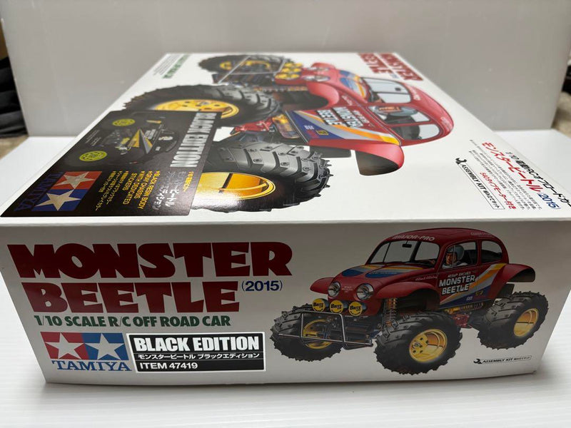 Load image into Gallery viewer, Used Tamiya 1/10 Monster Beetle 2015 Black Edition Kit Unopened
