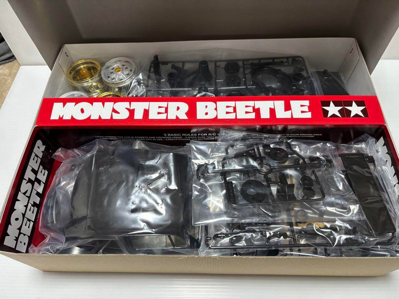 Load image into Gallery viewer, Used Tamiya 1/10 Monster Beetle 2015 Black Edition Kit Unopened
