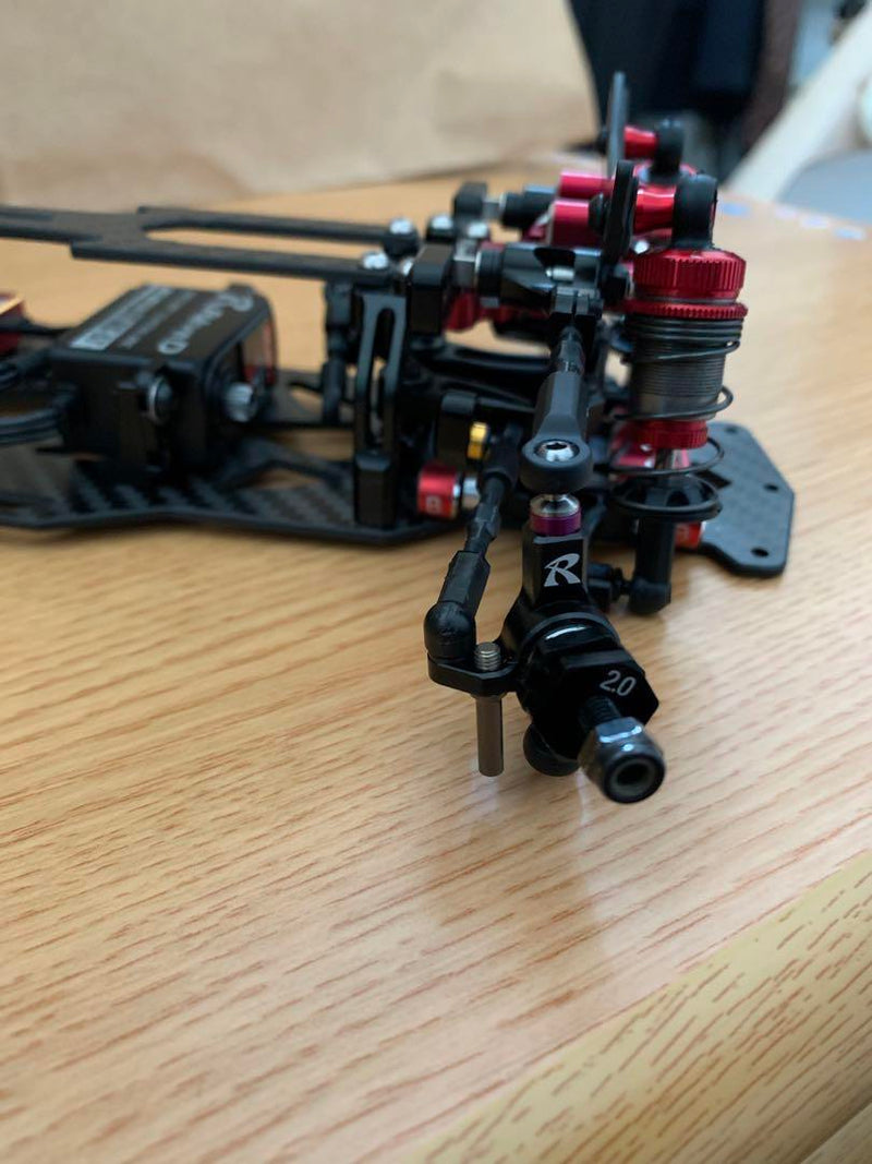 Load image into Gallery viewer, Used Reve D MC-1 Final Edition Red Version Chassis with Servo &amp; Gyro
