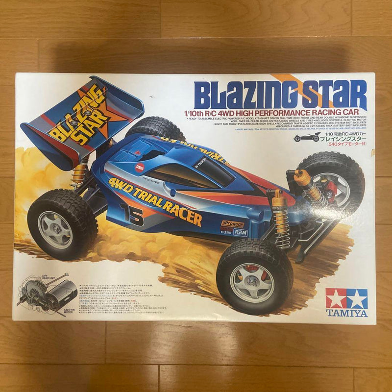 Load image into Gallery viewer, Used Tamiya 1/10 Blazing Star 4WD High Performance Racing Car Unassembled Kit

