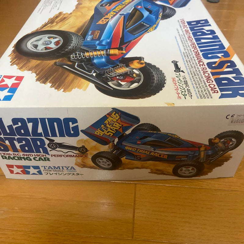 Load image into Gallery viewer, Used Tamiya 1/10 Blazing Star 4WD High Performance Racing Car Unassembled Kit
