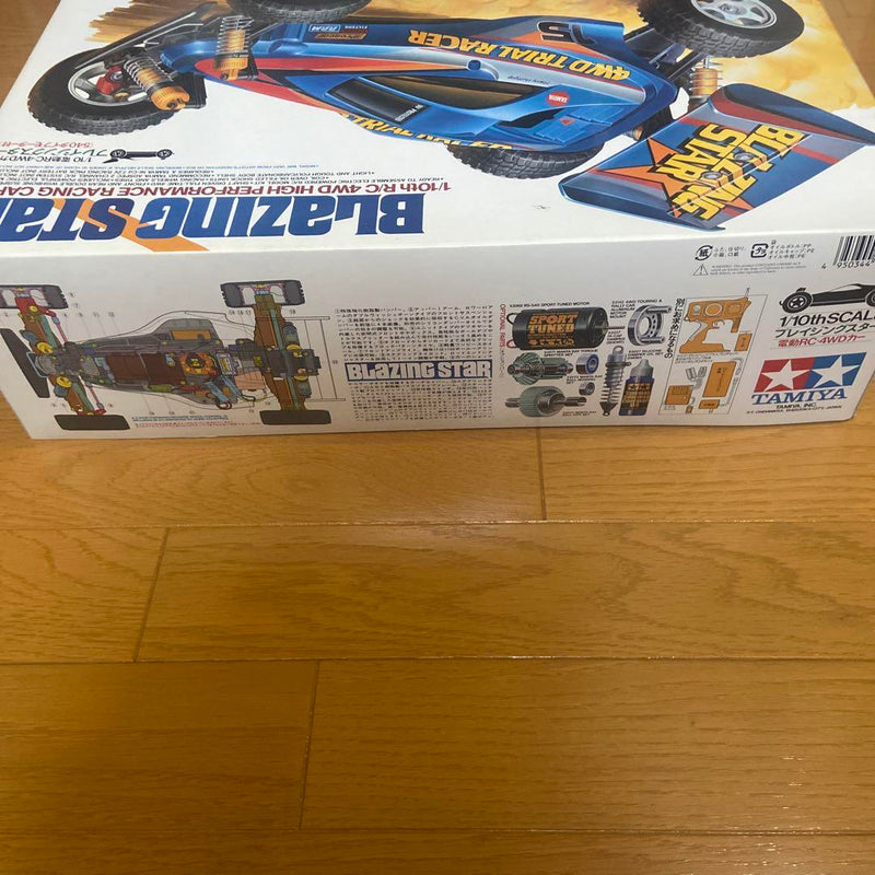 Load image into Gallery viewer, Used Tamiya 1/10 Blazing Star 4WD High Performance Racing Car Unassembled Kit
