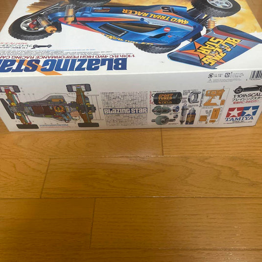 Used Tamiya 1/10 Blazing Star 4WD High Performance Racing Car Unassembled Kit