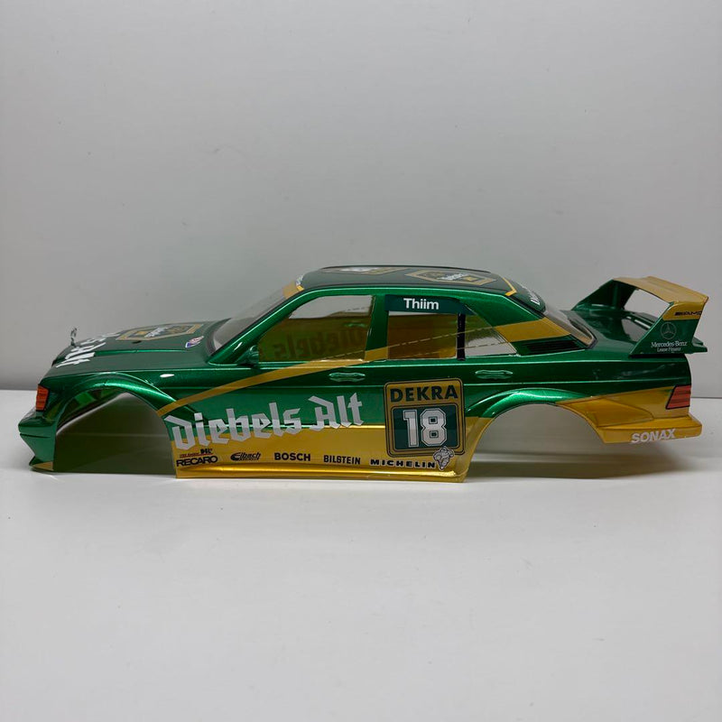 Load image into Gallery viewer, Used Tamiya 1/10 Mercedes-Benz Diebels Alt Body and Tire Set Only
