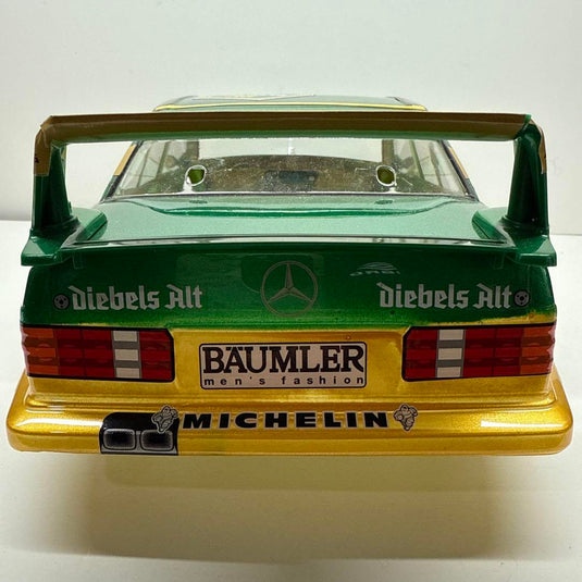 Used Tamiya 1/10 Mercedes-Benz Diebels Alt Body and Tire Set Only