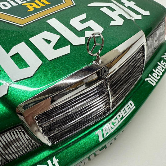 Used Tamiya 1/10 Mercedes-Benz Diebels Alt Body and Tire Set Only