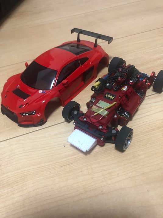 Used Kyosho Mini-Z MR-03EVO with Many Option Parts & Spares