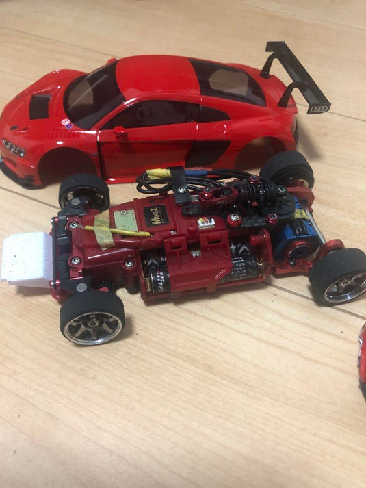 Used Kyosho Mini-Z MR-03EVO with Many Option Parts & Spares