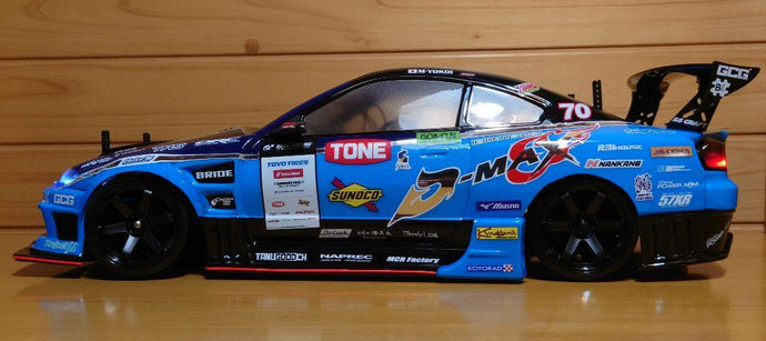 Used YOKOMO D-MAX S15 and GR Supra RTR Double Body Full Set New