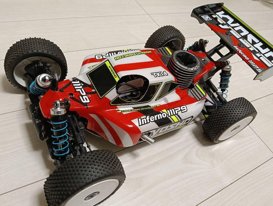 Used Kyosho Inferno MP9 TKI4 Red Assembled Buggy