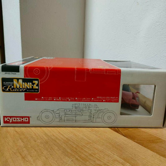 Used Kyosho Mini-Z Enzo Ferrari MR-02 Chassis Ready Set 30451R Unused