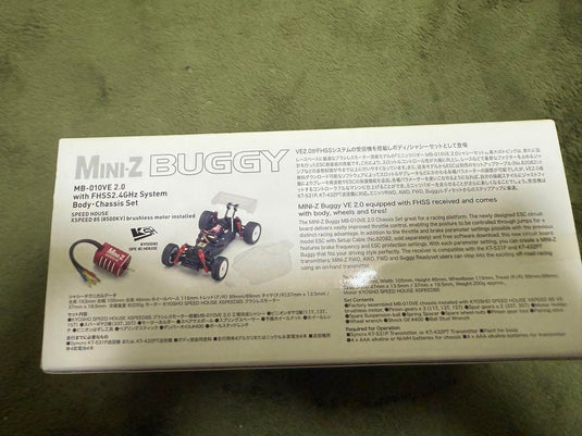 Used Kyosho Mini-Z Buggy Brushless Red Motor Version New Unopened Body Only