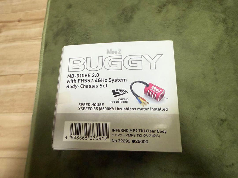 Load image into Gallery viewer, Used Kyosho Mini-Z Buggy Brushless Red Motor Version New Unopened Body Only
