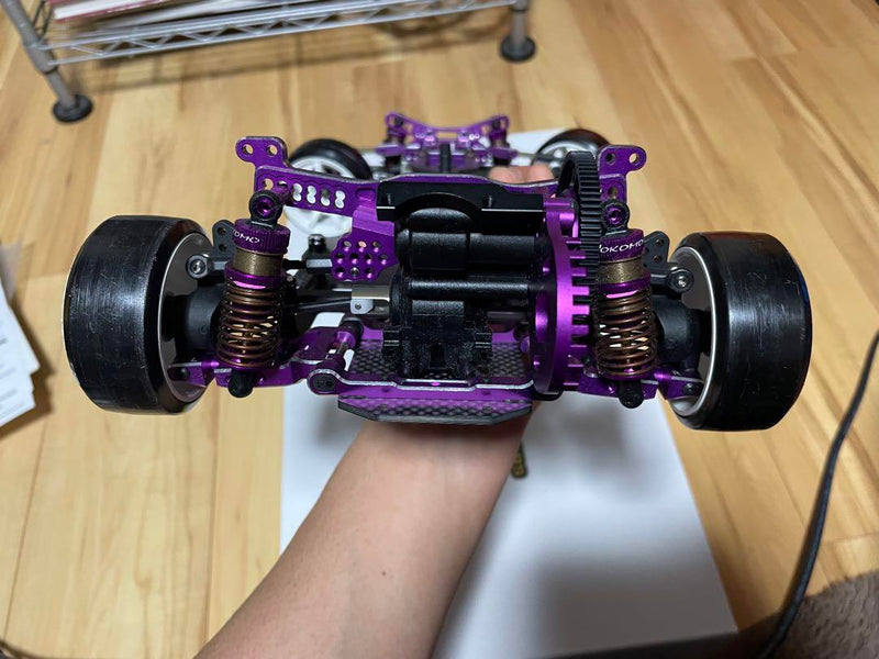 Chargez l&#39;image dans la visionneuse de la galerie, Used Yokomo YD-2RX Full Option Kit Purple Version
