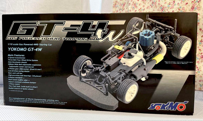Used Yokomo GT-4W 1/10 US Champion Spec Engineless Chassis Kit Unopened