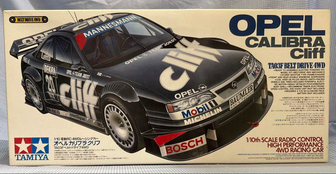 Used Tamiya Opel Calibra Cliff 1/10 4WD RC Car Kit Unused 58183