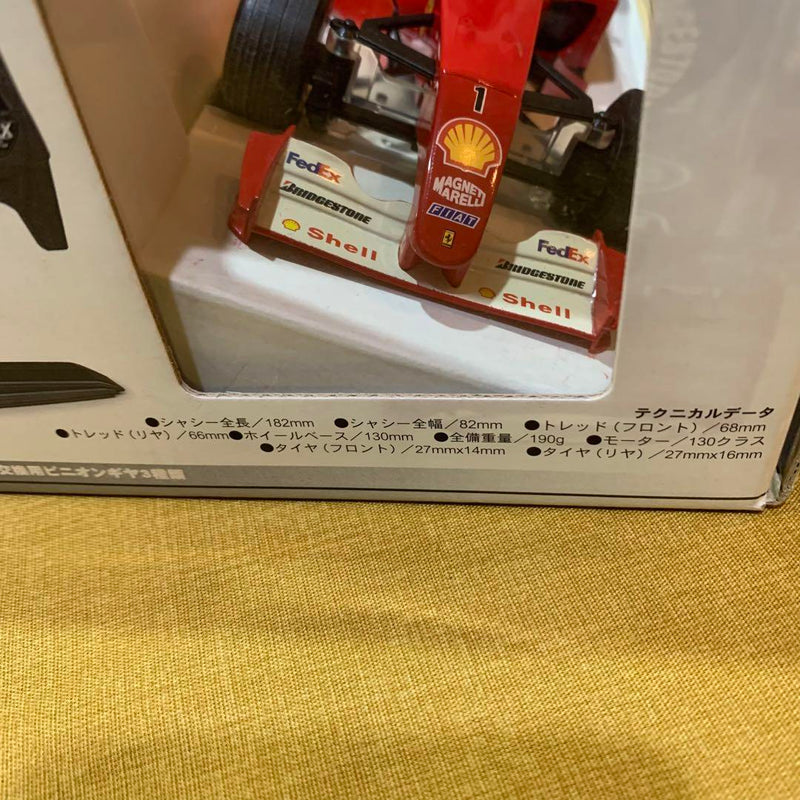 Load image into Gallery viewer, Used Kyosho Mini-Z F-1 Ready Set Ferrari F2001 No.1 New Unopened
