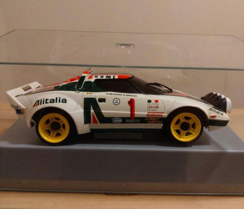 Load image into Gallery viewer, Used Kyosho Mini-Z Racer Lancia Stratos Alitalia Used Operation Confirmed
