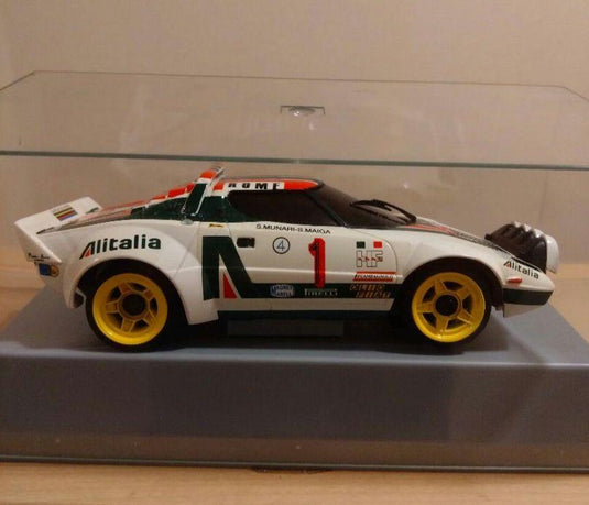 Used Kyosho Mini-Z Racer Lancia Stratos Alitalia Used Operation Confirmed