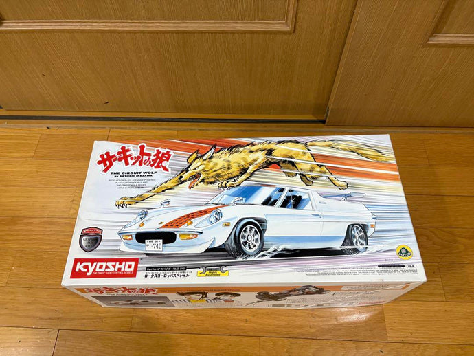 Used Kyosho 1/8 The Circuit Wolf Lotus Europa Special Engine Car Kit Unassembled