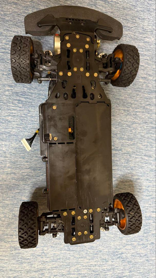 Used Tamiya XV-01 Assembled Chassis with Electronics & Lancia Delta Unpainted Body