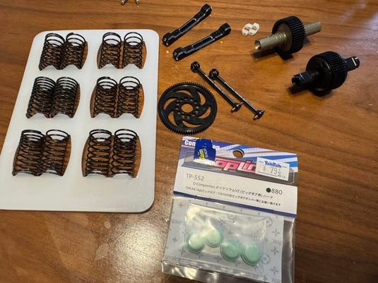 Used YOKOMO YD-2E with Many Option Parts and Electronics No Receiver Gyro Servo