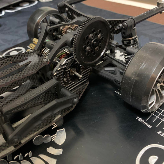 Used Overdose Galm RC Car with KO RSx3 Servo and Fleta ZX V2 13.5T Motor