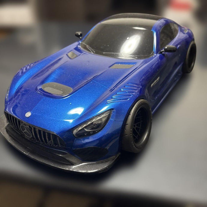 YOKOMO MR-4TC BD Carbon Drift Chassis Mercedes AMG GT Body Used Once - Used