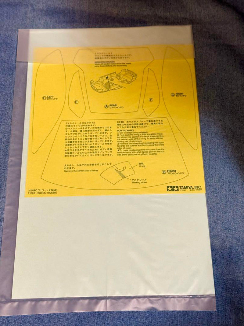 Load image into Gallery viewer, Used Tamiya 1/10 Ferrari F12tdf TT-02 Chassis Unassembled Kit
