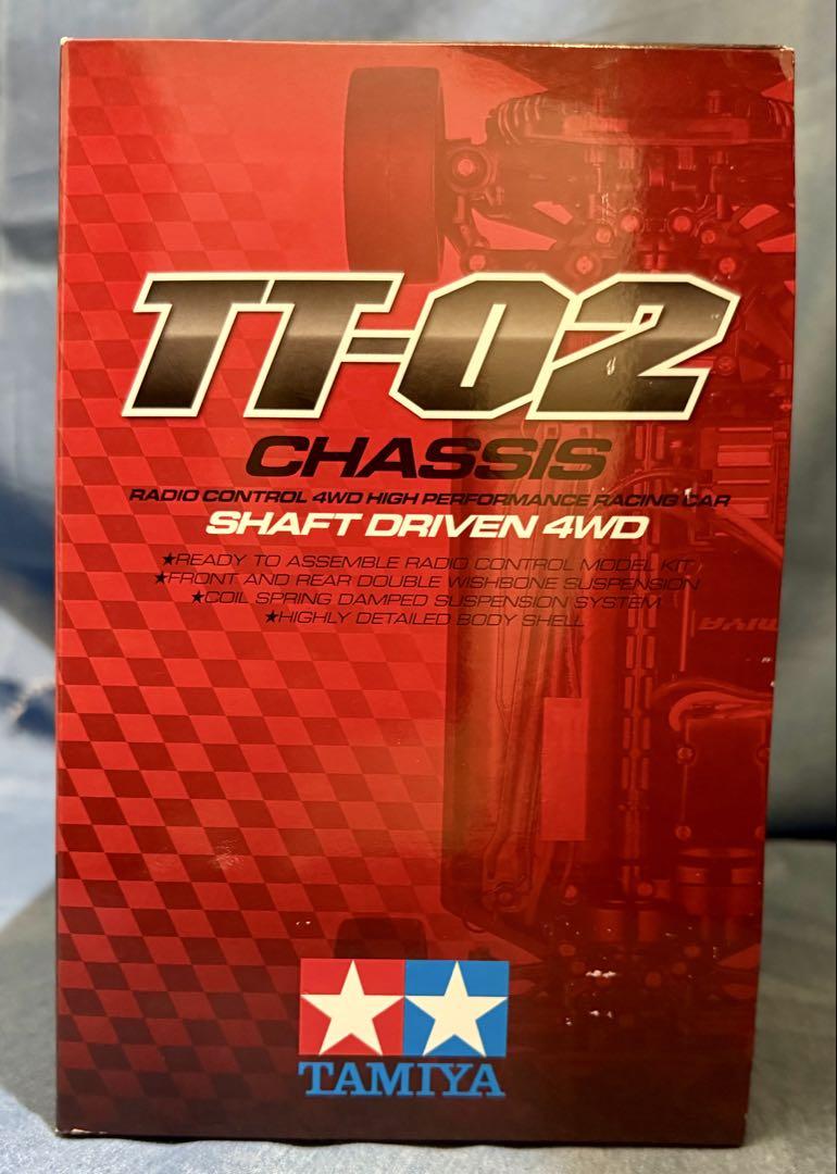 Load image into Gallery viewer, Used Tamiya 1/10 Ferrari F12tdf TT-02 Chassis Unassembled Kit
