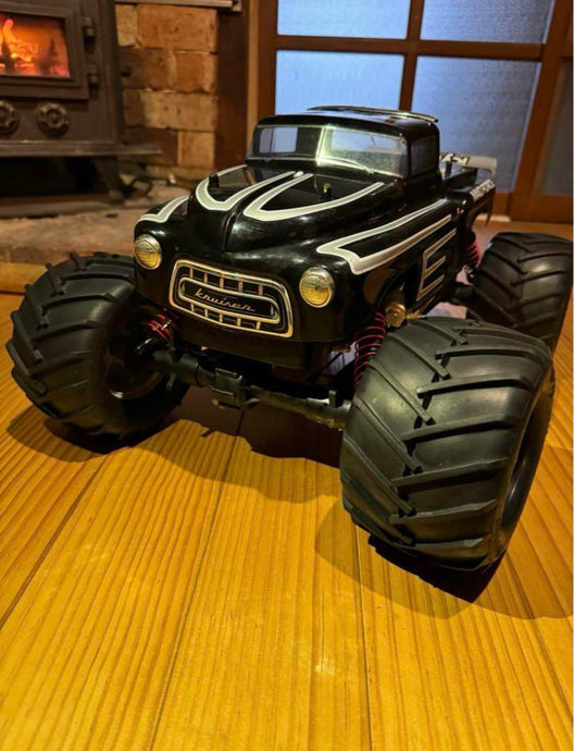 Used Kyosho 1/8 Scale Engine Powered RC Buggy Assembled with Transmitter