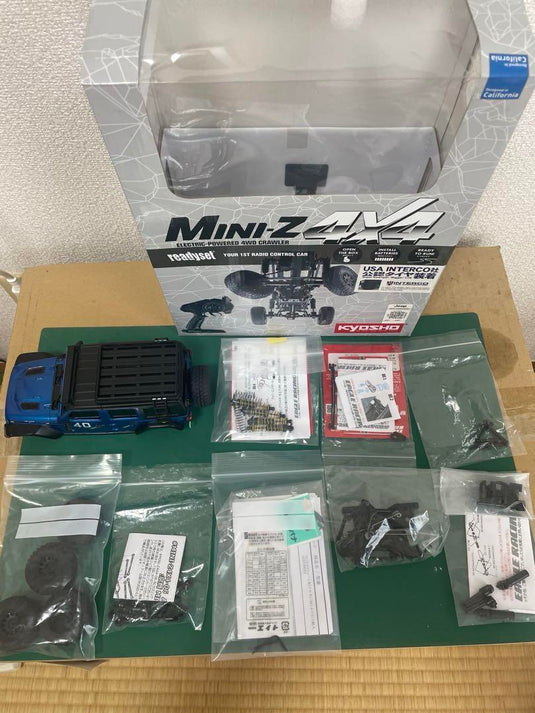 Used Kyosho Mini-Z 4x4 with Custom Hilux and Rubicon Bodies