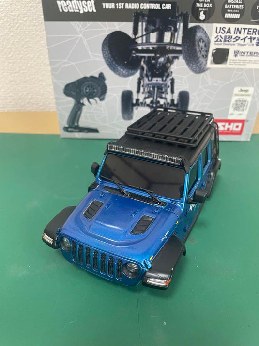 Used Kyosho Mini-Z 4x4 with Custom Hilux and Rubicon Bodies
