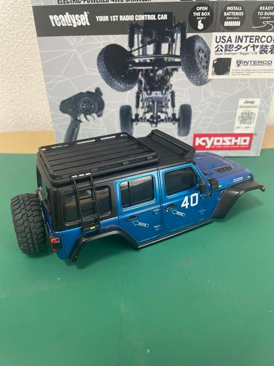 Used Kyosho Mini-Z 4x4 with Custom Hilux and Rubicon Bodies