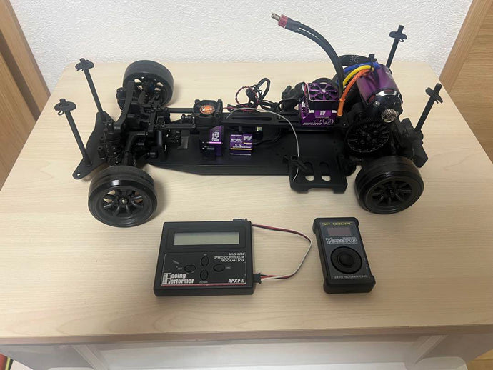 Used Yokomo RD2.0 Drift RC Set with Motor Servo ESC Kenmeri Body