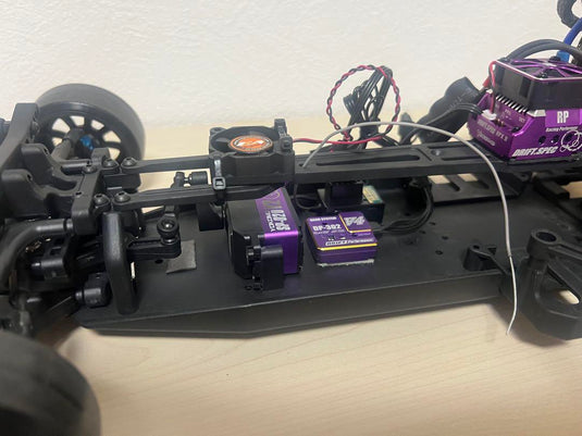 Used Yokomo RD2.0 Drift RC Set with Motor Servo ESC Kenmeri Body
