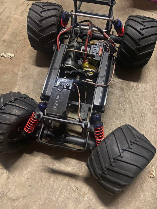 Used Kyosho 4WD RC Car Chassis Only