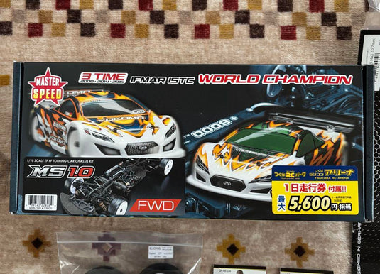 Used YOKOMO Master Speed MS1.0 FWD Kit with Body and Tires New Unopened