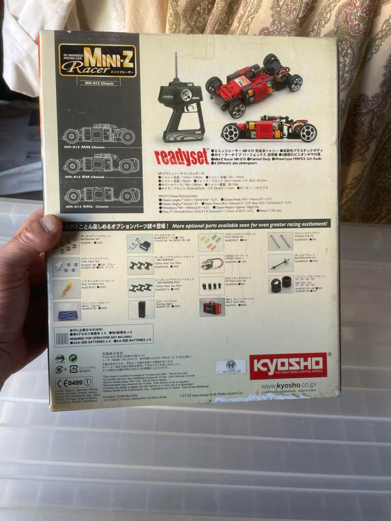 Load image into Gallery viewer, Used Kyosho Mini-Z Racer Alfa Romeo 156 GTA Metallic Blue Unused
