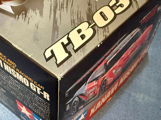 Used Tamiya Xanavi Nismo GT-R R35 1/10 TB-03 Chassis RC Car Kit Unused