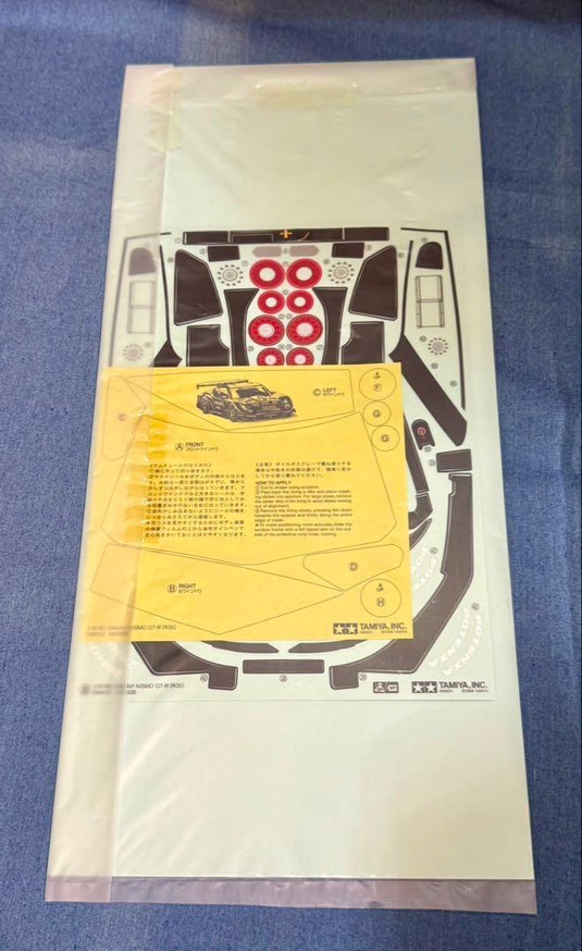 Used Tamiya Xanavi Nismo GT-R R35 1/10 TB-03 Chassis RC Car Kit Unused