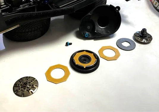 Used Yokomo B-MAX2 MR ver.3 YZ2 Conversion with Sanwa SDX-801 Servo
