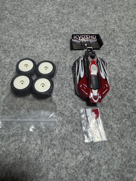 Kyosho Mini-z Buggy Used with Unused Spare Body & Parts - Used