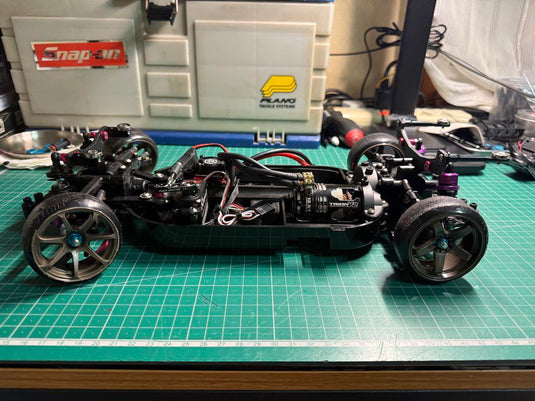 Used Tamiya TT-01 2WD Drift Conversion with S14 Silvia Body Assembled