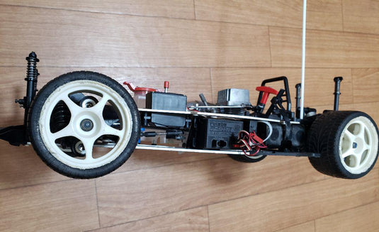 Used Kyosho 1/10 GP Super 10 FW-03 Vintage Engine RC Car