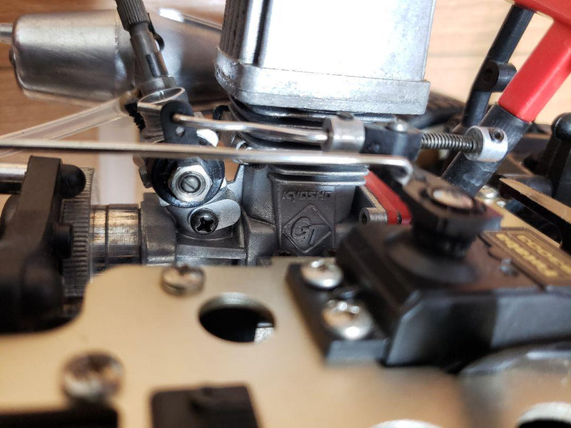 Load image into Gallery viewer, Used Kyosho 1/10 GP Super 10 FW-03 Vintage Engine RC Car
