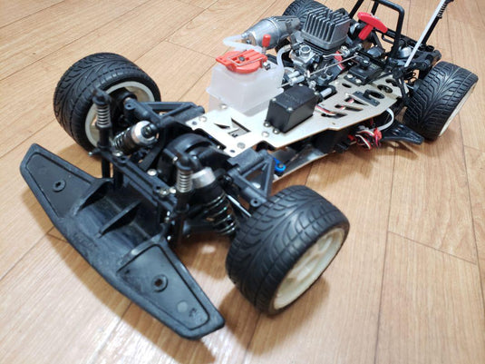 Used Kyosho 1/10 GP Super 10 FW-03 Vintage Engine RC Car