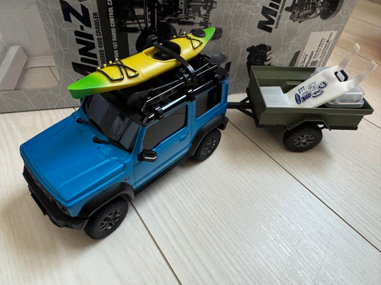 Used Kyosho Mini-Z 4x4 Jimny Sierra Full Set Used with Spare Parts and Tools