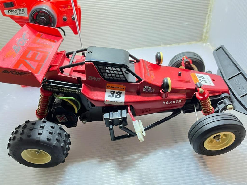 Laden Sie das Bild in Galerie -Viewer, Nikko 1/10 Super Alex Frame Buggy Vintage 1985 Custom w/ Kyosho Electronics - Used
